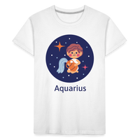 Thumbnail for Kid’s Bluey Aquarius Premium Organic T-Shirt - white