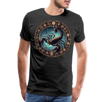 Thumbnail for Men's Mythical Scorpio Premium T-Shirt - black