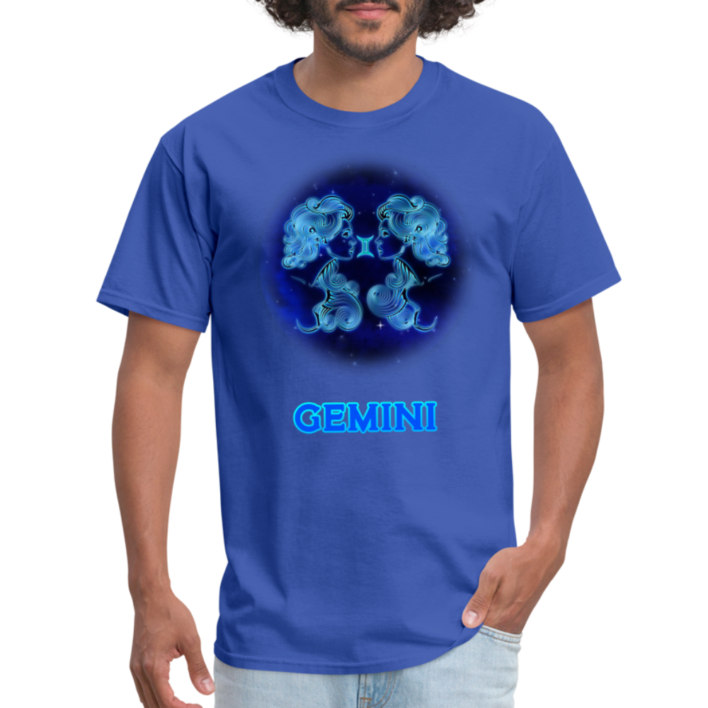 Men's Stellar Gemini Classic T-Shirt - royal blue