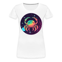 Thumbnail for Women’s Mystic Cancer Premium T-Shirt - white