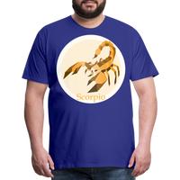 Thumbnail for Men's Mosaic Scorpio Premium T-Shirt - royal blue