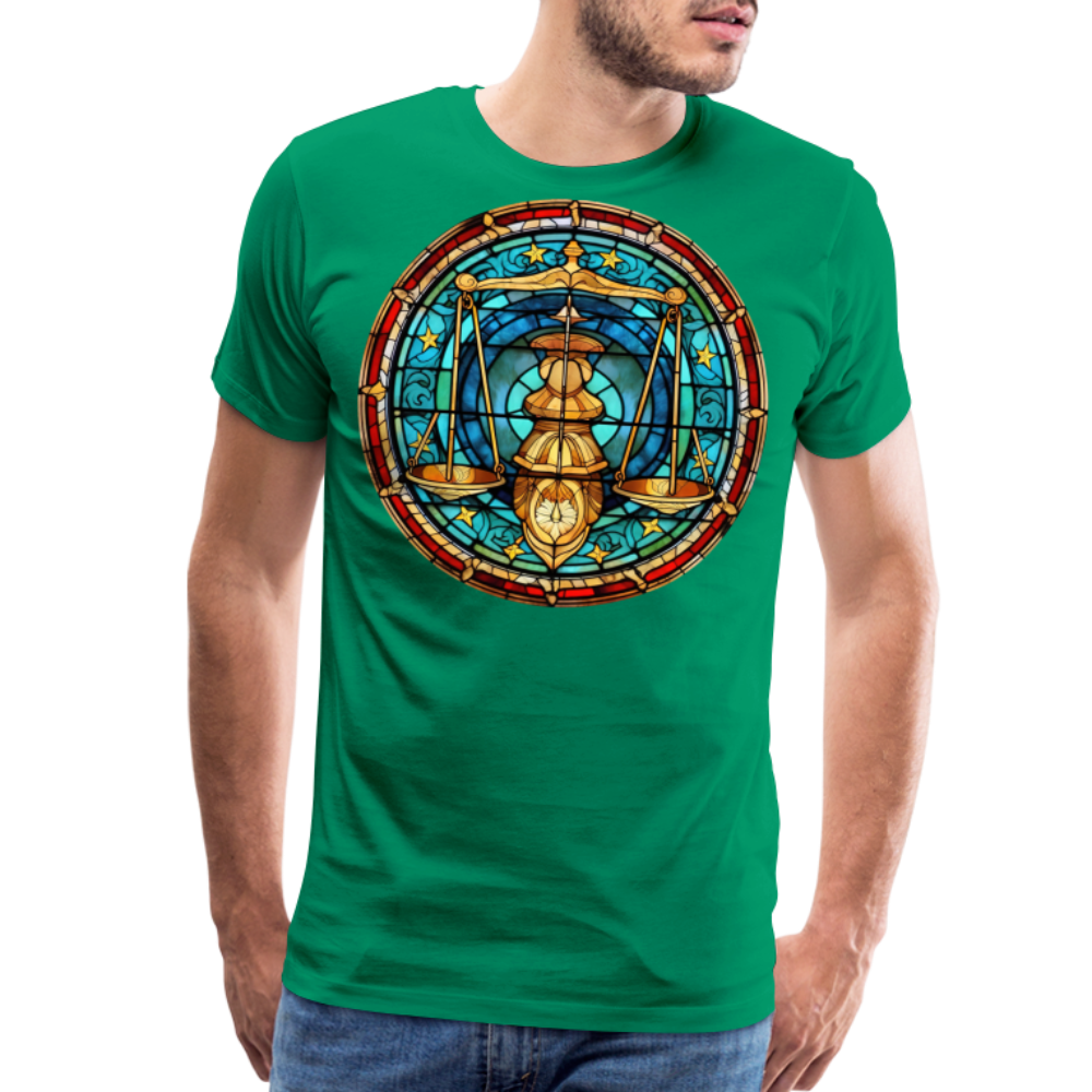 Men's Mosaic Libra Premium T-Shirt - kelly green