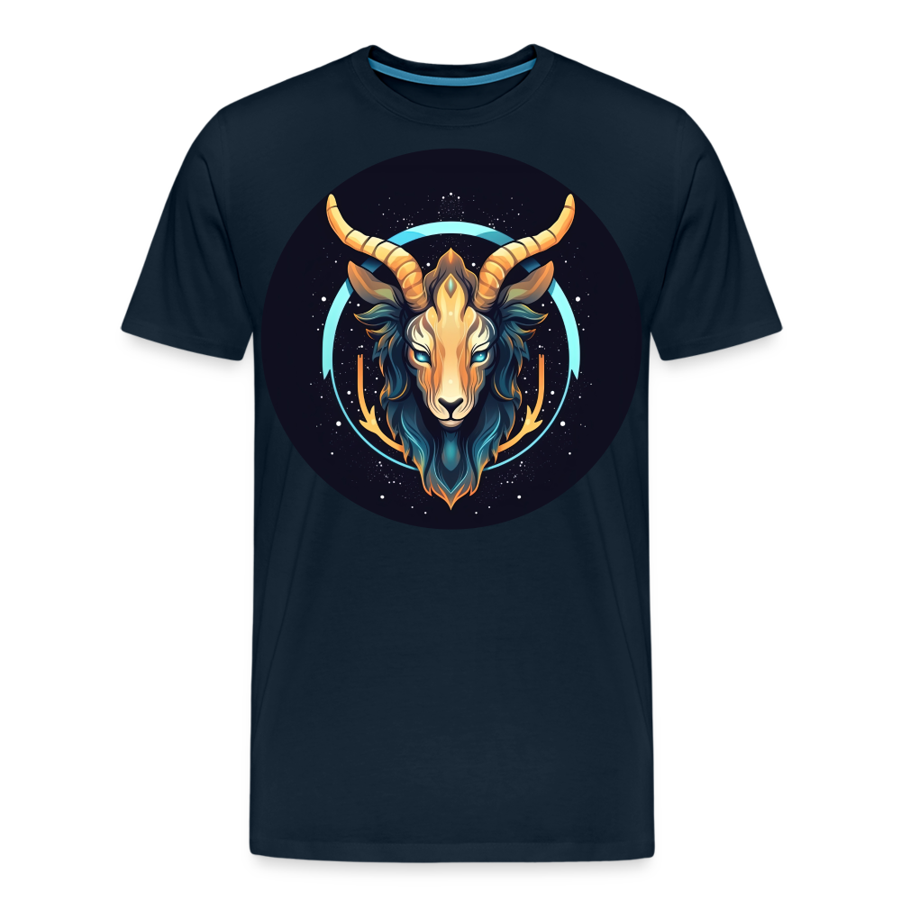 Men's Mystic Capricorn Premium T-Shirt - deep navy