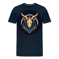 Thumbnail for Men's Mystic Capricorn Premium T-Shirt - deep navy