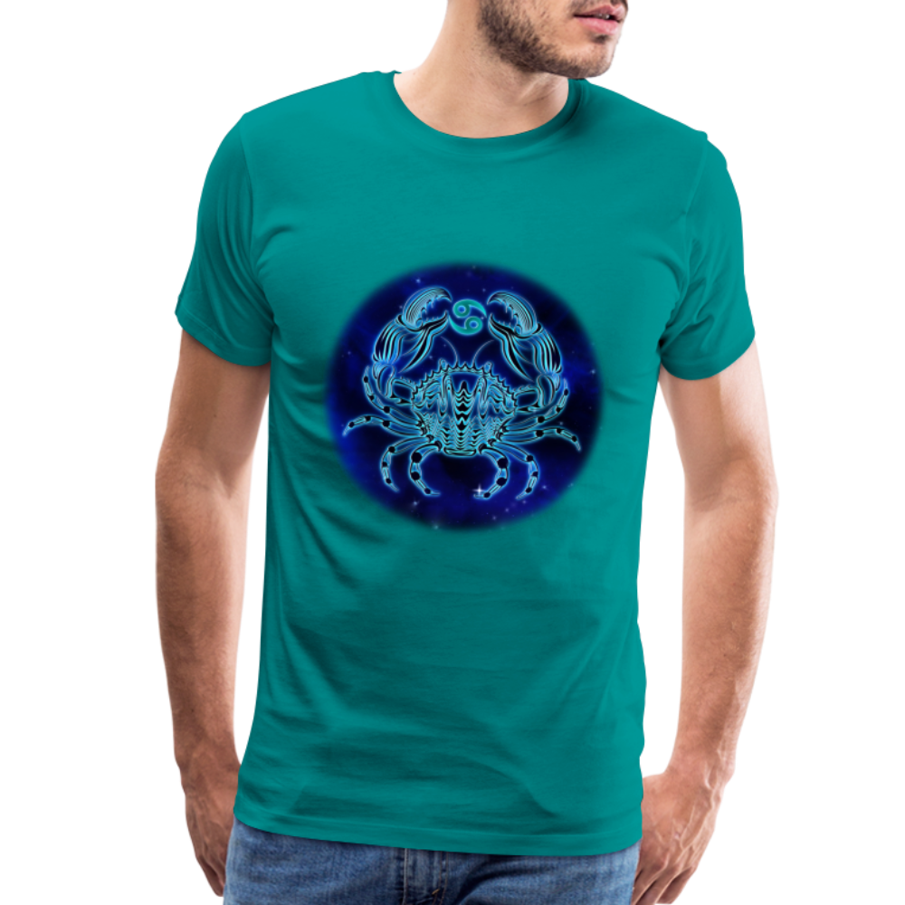 Men's Stellar Cancer Premium T-Shirt - teal