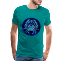 Thumbnail for Men's Stellar Cancer Premium T-Shirt - teal