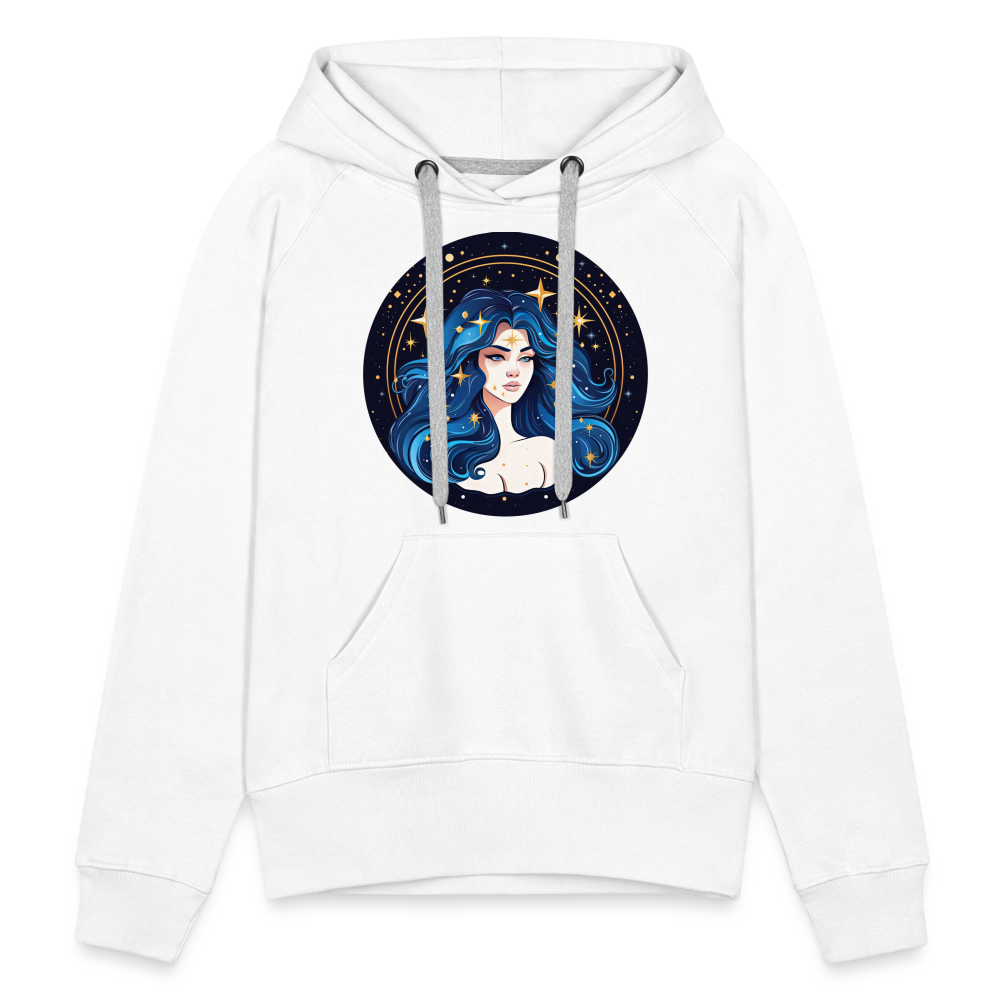 Women’s Magic Virgo Premium Hoodie - white