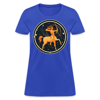 Thumbnail for Women's Mystic Sagittarius T-Shirt - royal blue