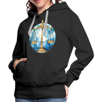 Thumbnail for Women’s Mythical Libra Premium Hoodie - black