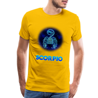 Thumbnail for Men's Scorpio Premium T-Shirt - sun yellow