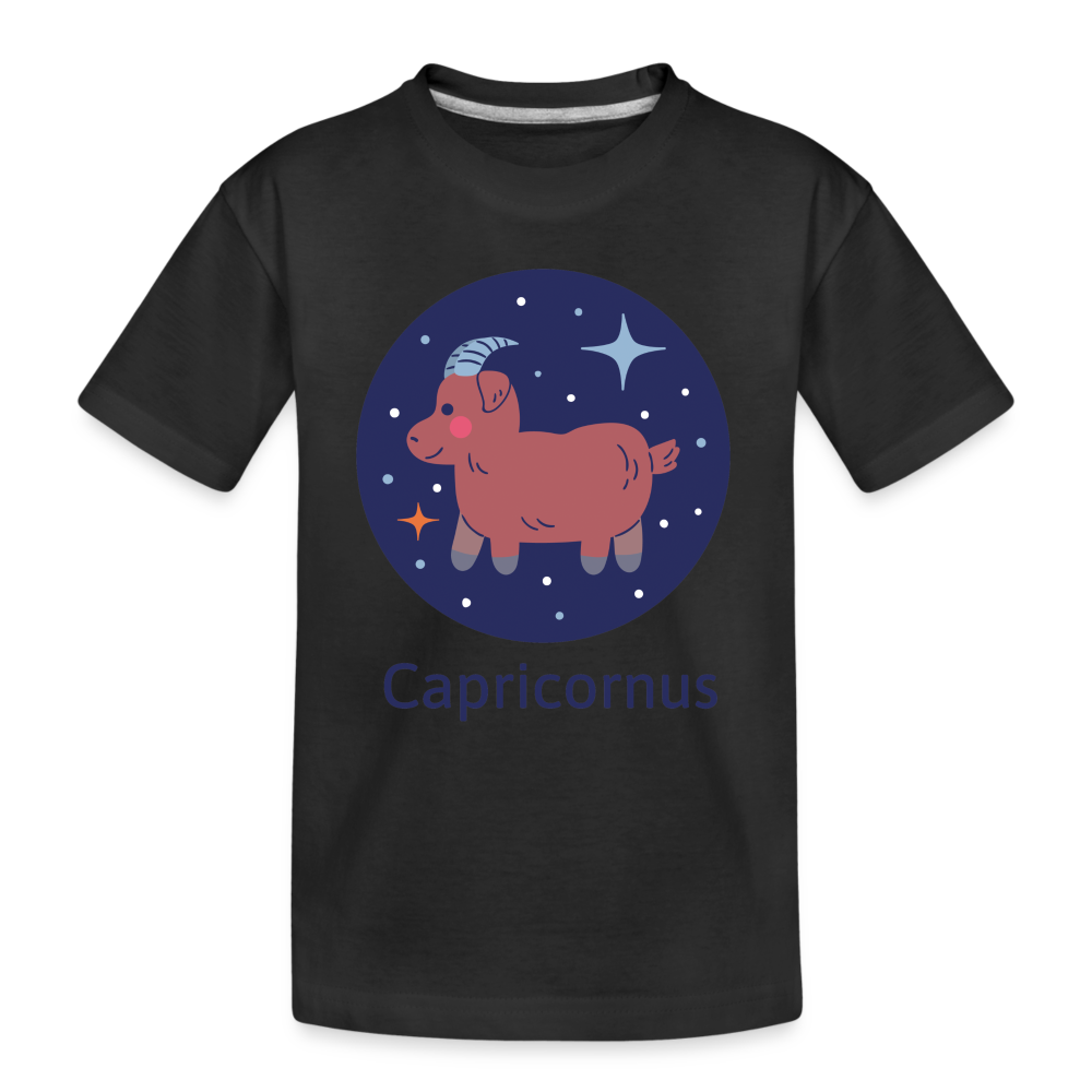 Kid’s Bluey Capricorn Premium Organic T-Shirt - black