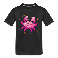 Thumbnail for Kid’s Zany Cancer Premium Organic T-Shirt - black