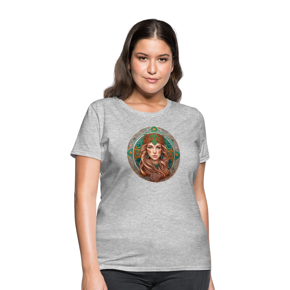 Women's Mythical Virgo T-Shirt - heather gray