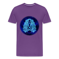 Thumbnail for Men's Virgo Premium T-Shirt - purple