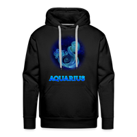 Thumbnail for Men’s Aquarius Premium Hoodie - black