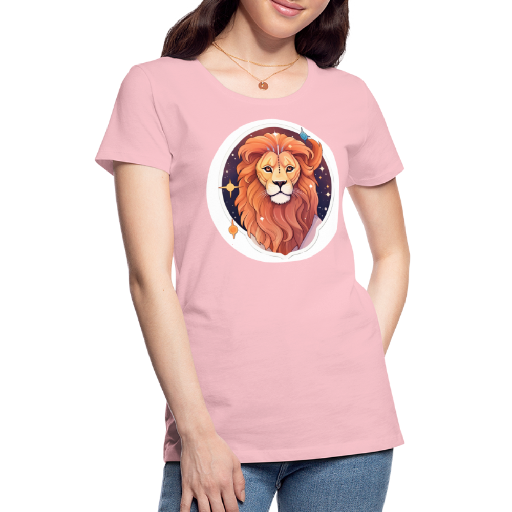 Women's Symbol Leo Premium T-Shirt - pink