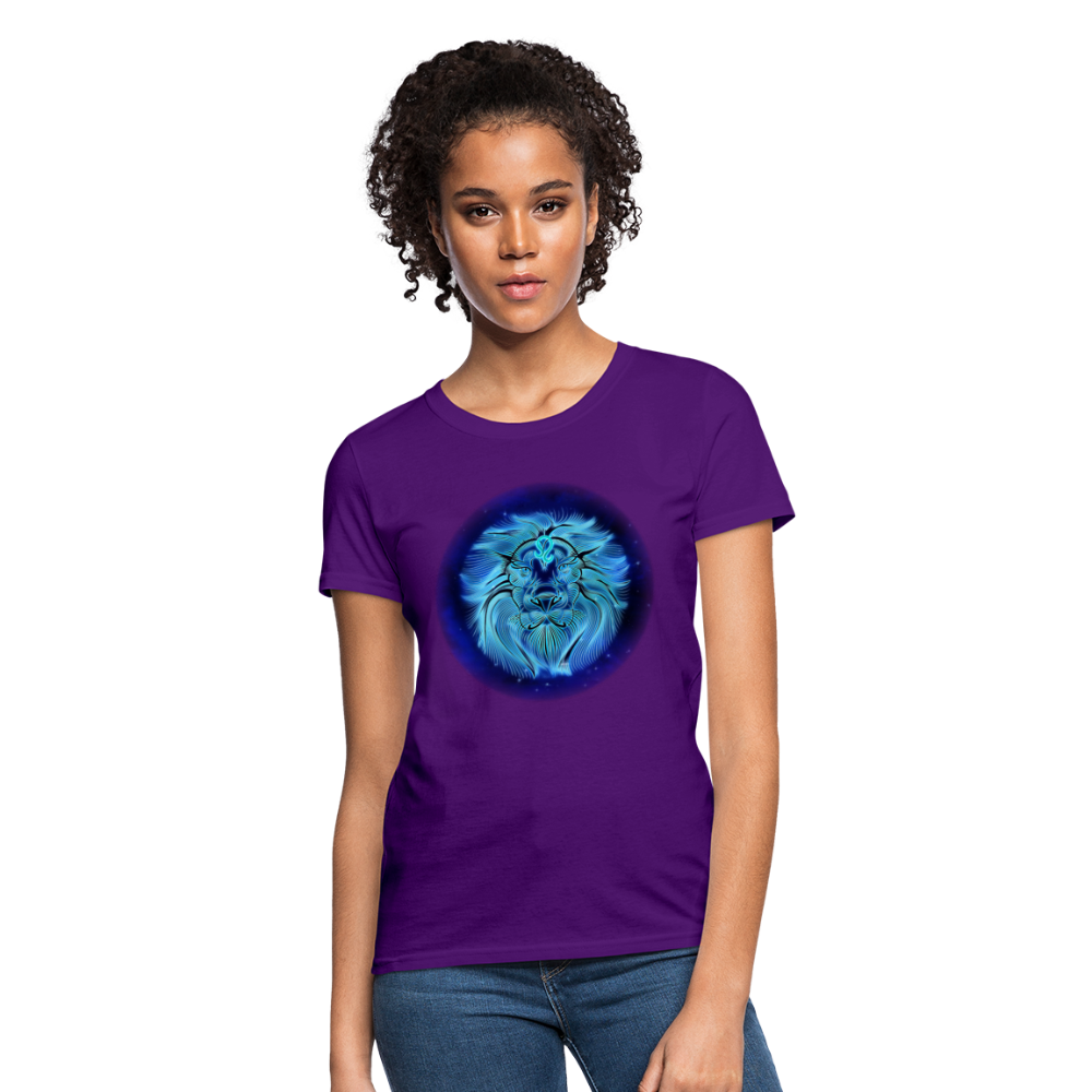 Women's Stellar Leo T-Shirt - purple