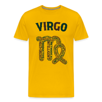 Thumbnail for Men's Power Words Virgo Premium T-Shirt - sun yellow