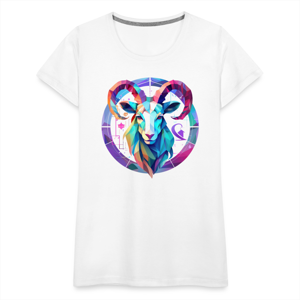 Women’s Mythical Aries Premium T-Shirt - white