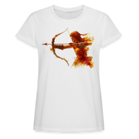 Thumbnail for Women's Astral Sagittarius Relaxed Fit T-Shirt - white