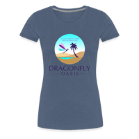 Thumbnail for Women's Dragonfly Oasis V.1 Premium T-Shirt - heather blue