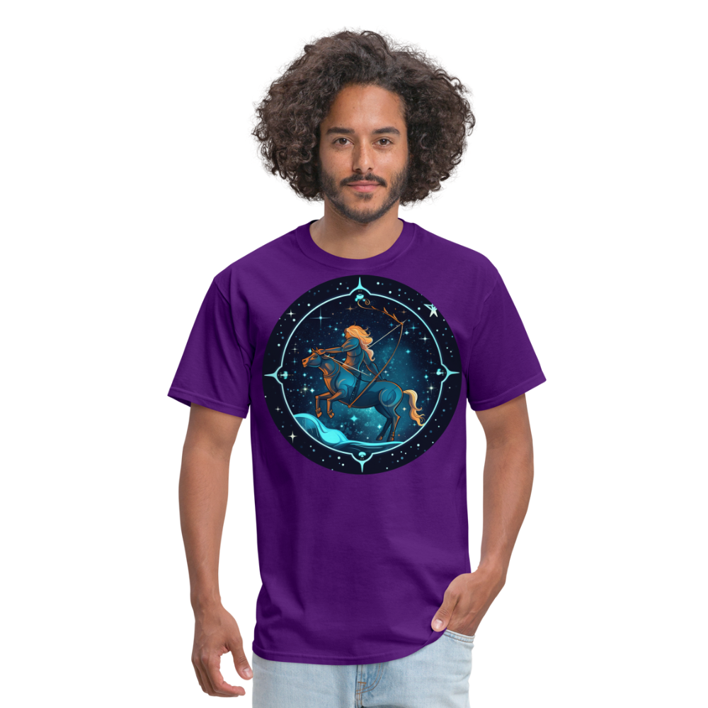 Men's Magic Sagittarius Classic T-Shirt - purple