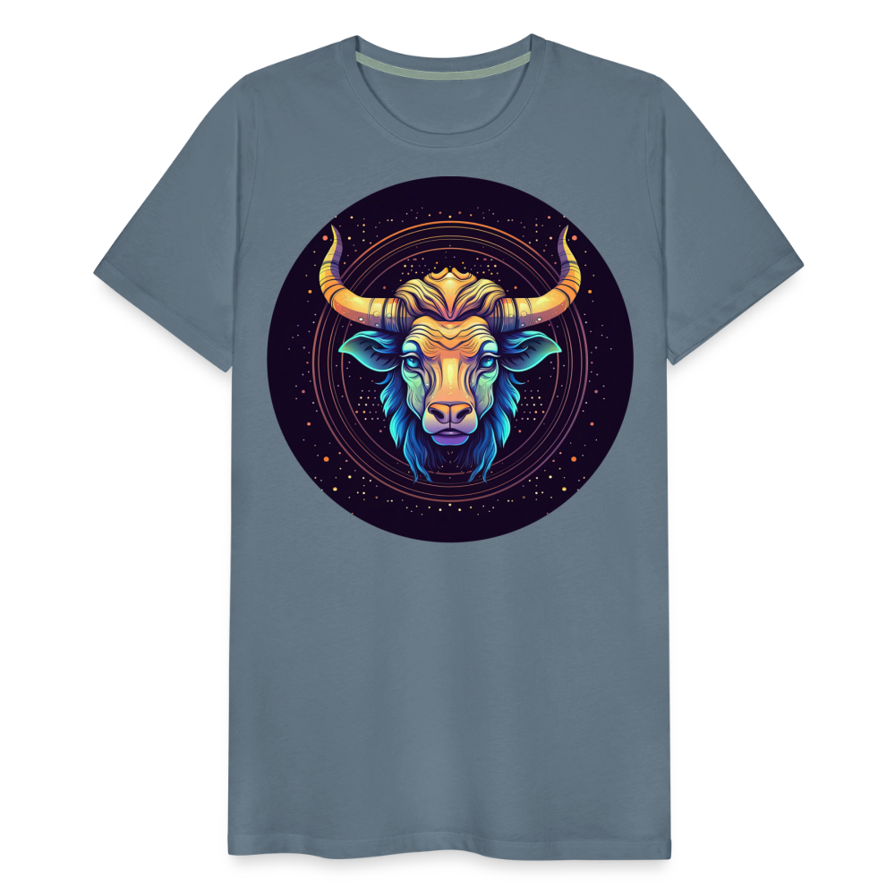 Men's Magic Taurus Premium T-Shirt - steel blue