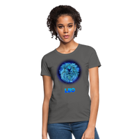 Thumbnail for Women's Stellar Leo T-Shirt - charcoal