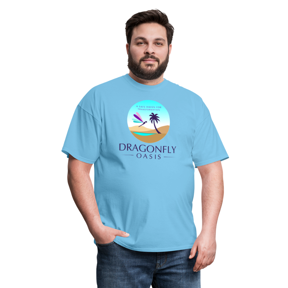 Men's Dragonfly Classic T-Shirt - aquatic blue