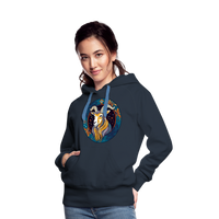 Thumbnail for Women’s Mythical Capricorn Premium Hoodie - navy