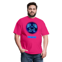 Thumbnail for Men's Stellar Gemini Classic T-Shirt - fuchsia