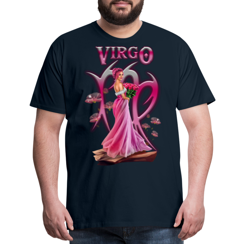 Men's Astral Virgo Premium T-Shirt - deep navy