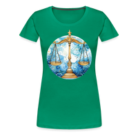 Thumbnail for Women’sMythical Libra Premium T-Shirt - kelly green