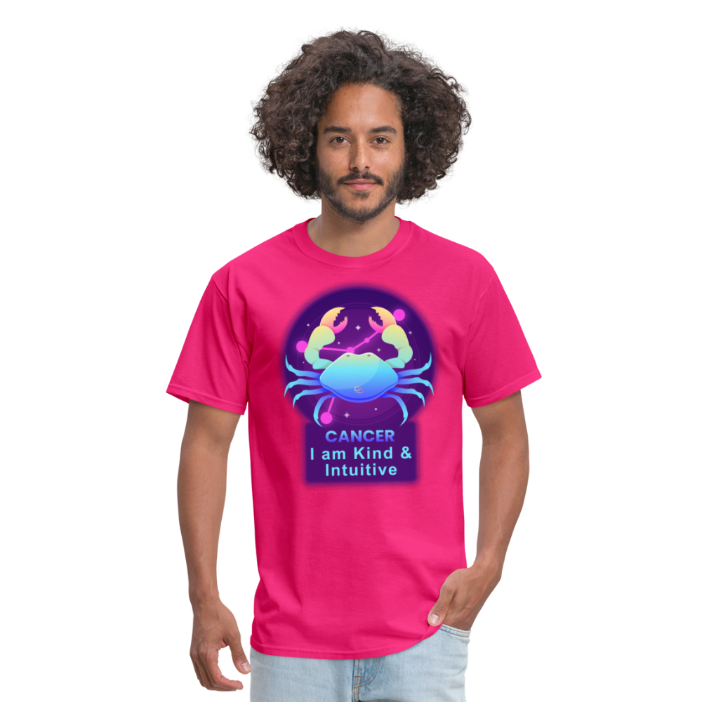 Men's Neon Cancer Classic T-Shirt - fuchsia