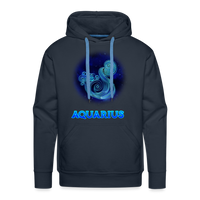 Thumbnail for Men’s Aquarius Premium Hoodie - navy