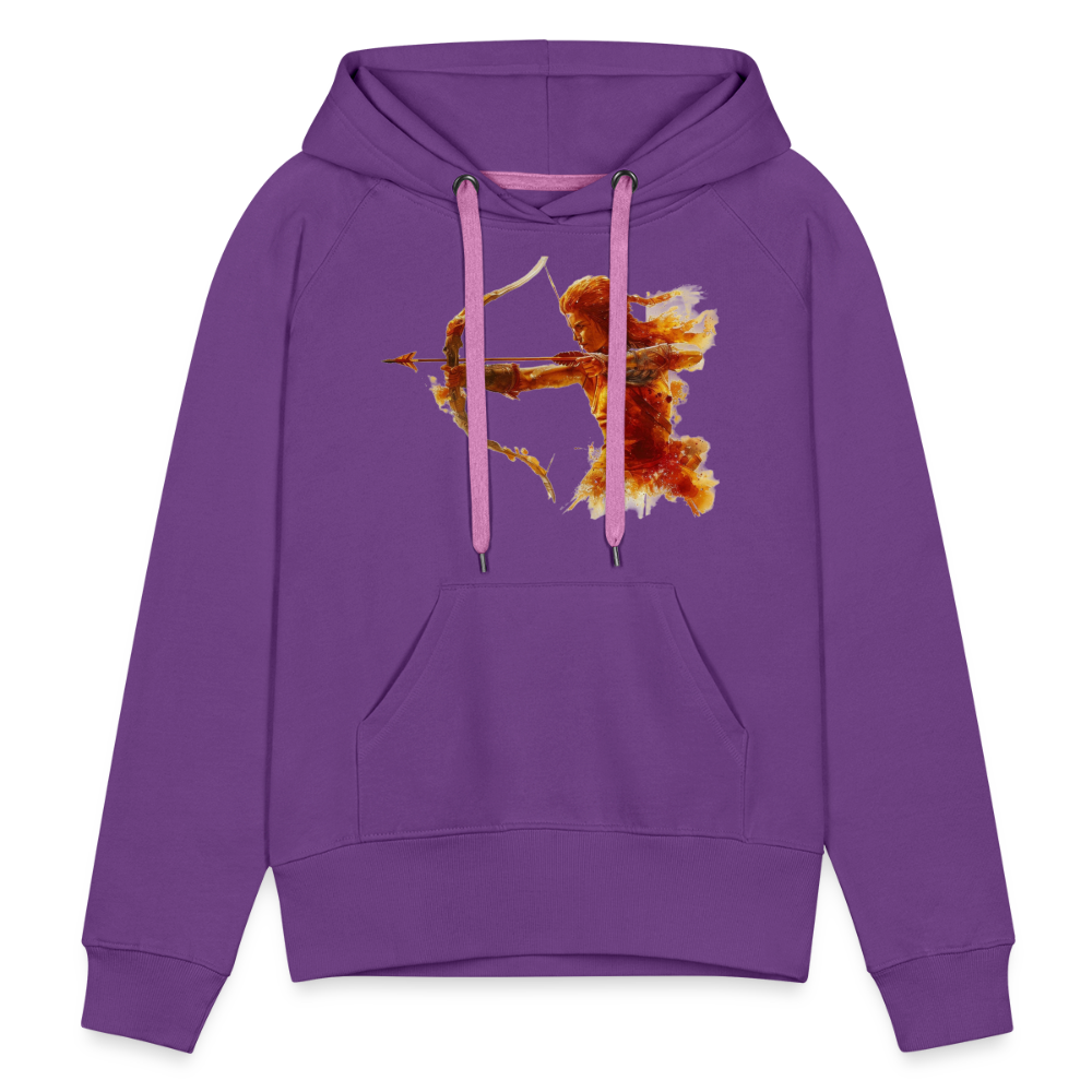 Women’s Mythical Sagittarius Premium Hoodie - purple 