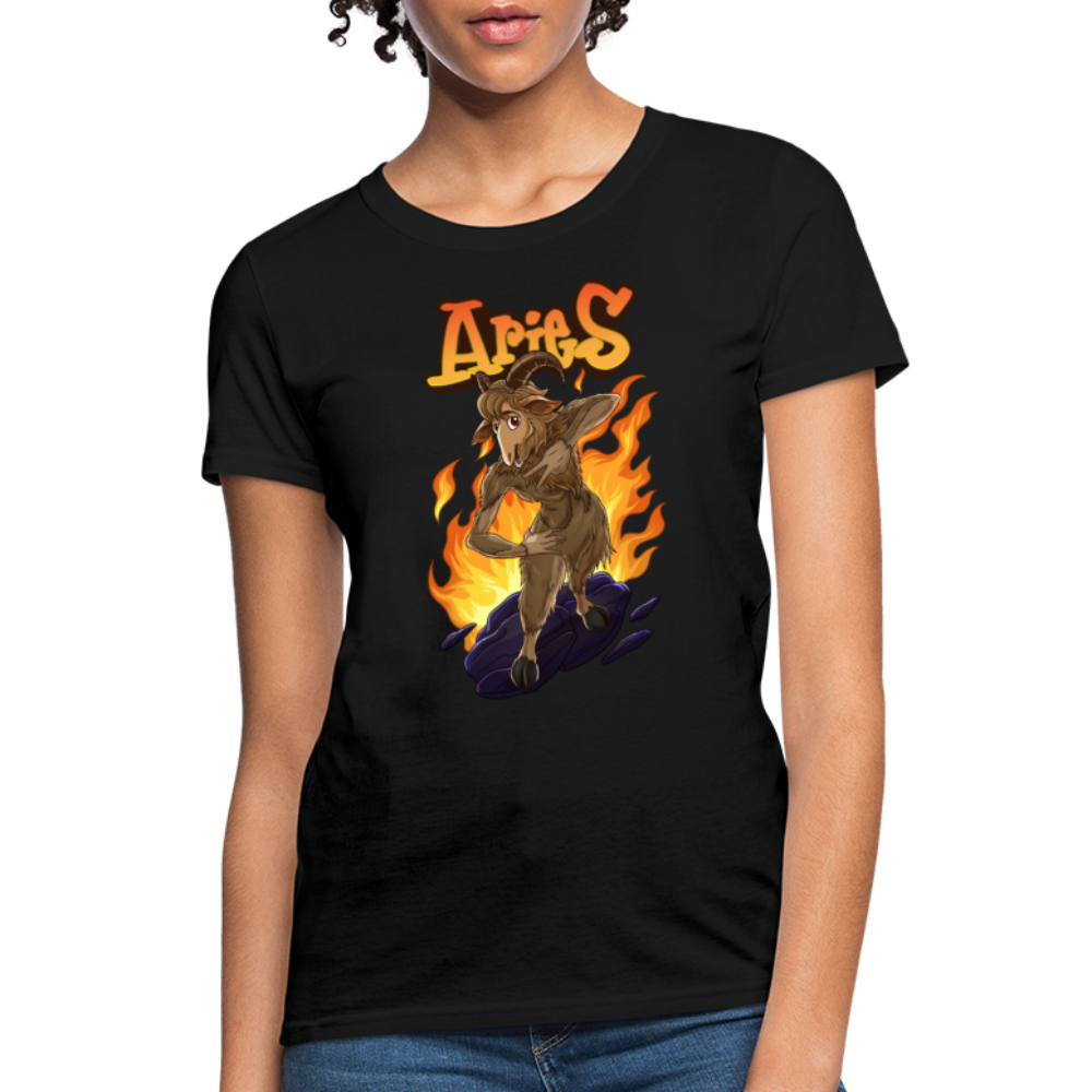 Women's Aries Narihndrab T-Shirt - black