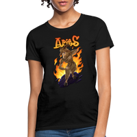 Thumbnail for Women's Aries Narihndrab T-Shirt - black