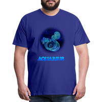 Thumbnail for Men's Aquarius Premium T-Shirt - royal blue