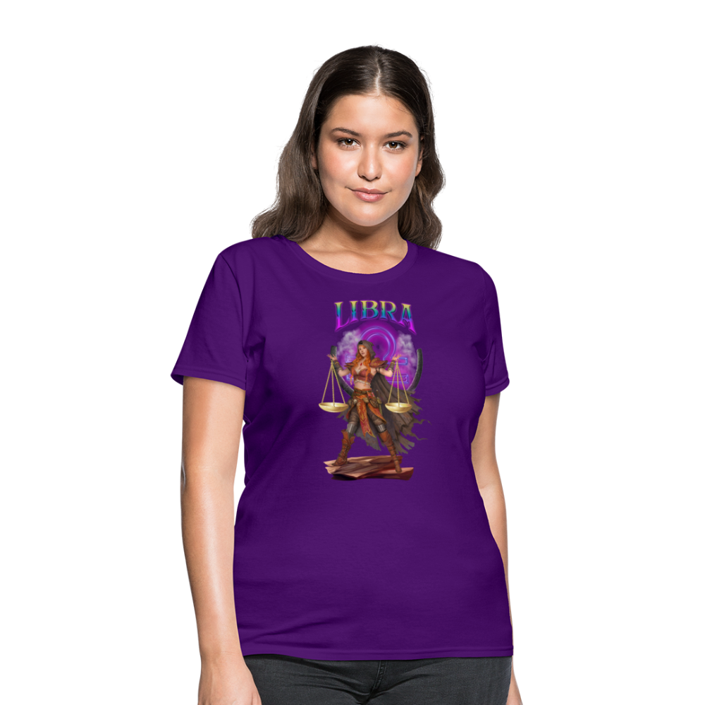 Astral Libra Women's T-Shirt - purple