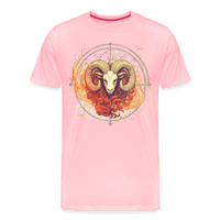 Thumbnail for Men's Mythical Aries Premium T-Shirt - pink