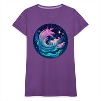 Thumbnail for Women’s Magic Aquarius Premium T-Shirt - purple