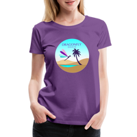 Thumbnail for Women's Dragonfly Oasis V.2 Premium T-Shirt - purple