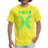 Thumbnail for Men's Power Words Pisces Classic T-Shirt - yellow