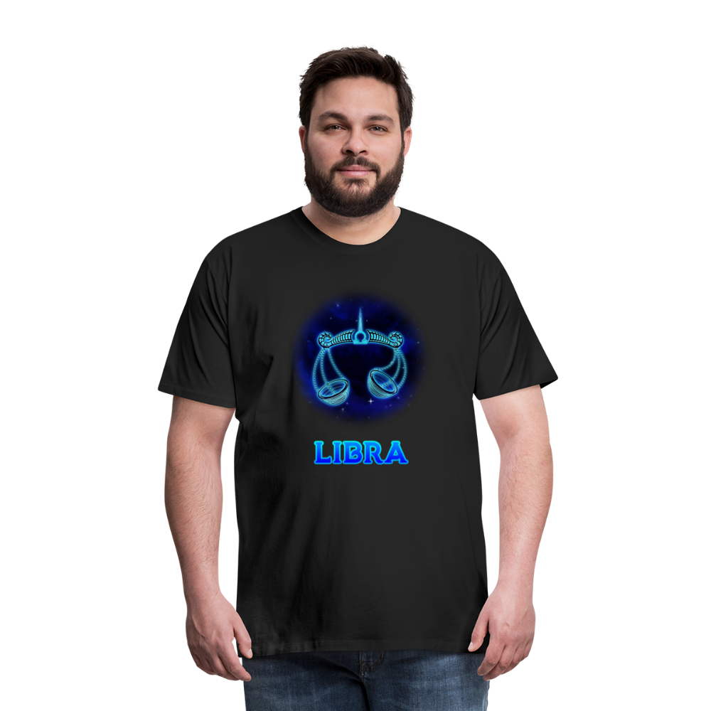 Men's Libra Premium T-Shirt - black