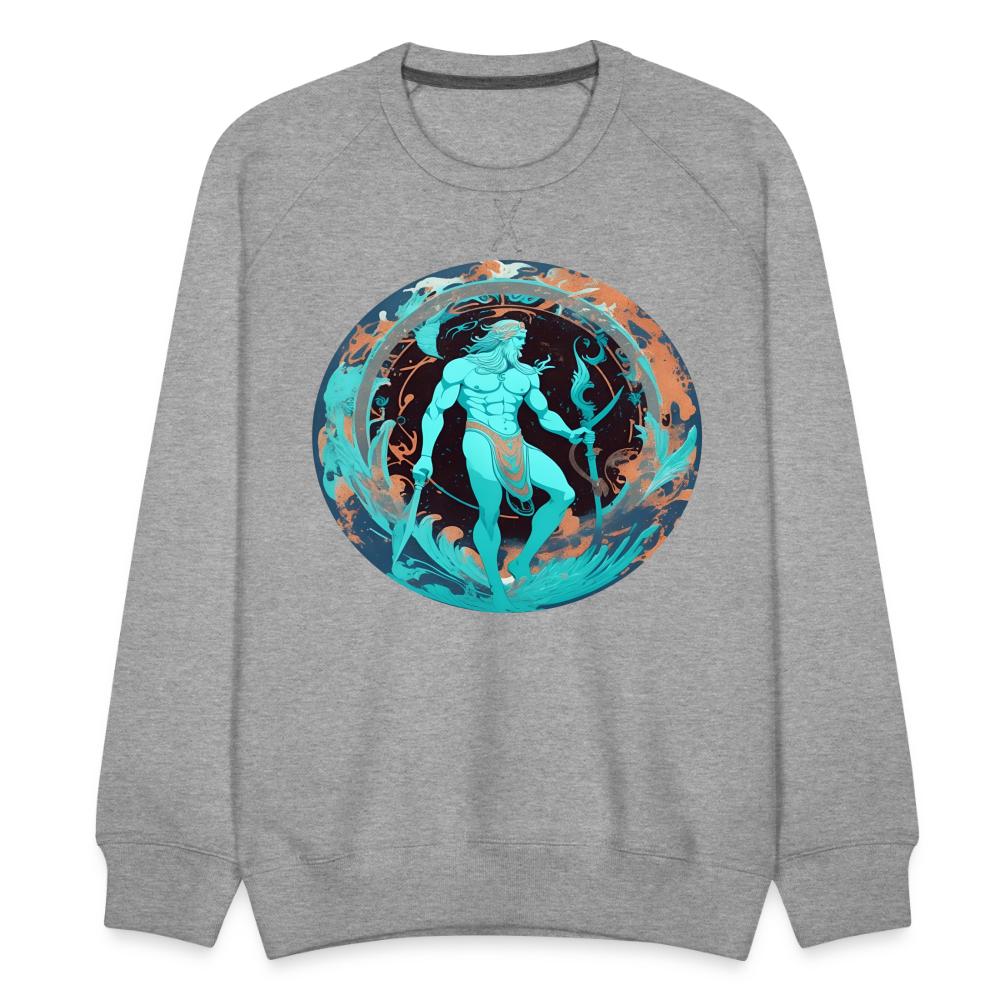 Men’s Mythical Aquarius Premium Sweatshirt - heather grey