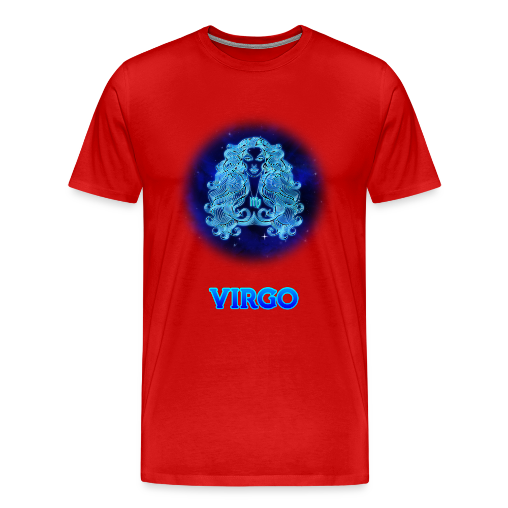 Men's Virgo Premium T-Shirt - red