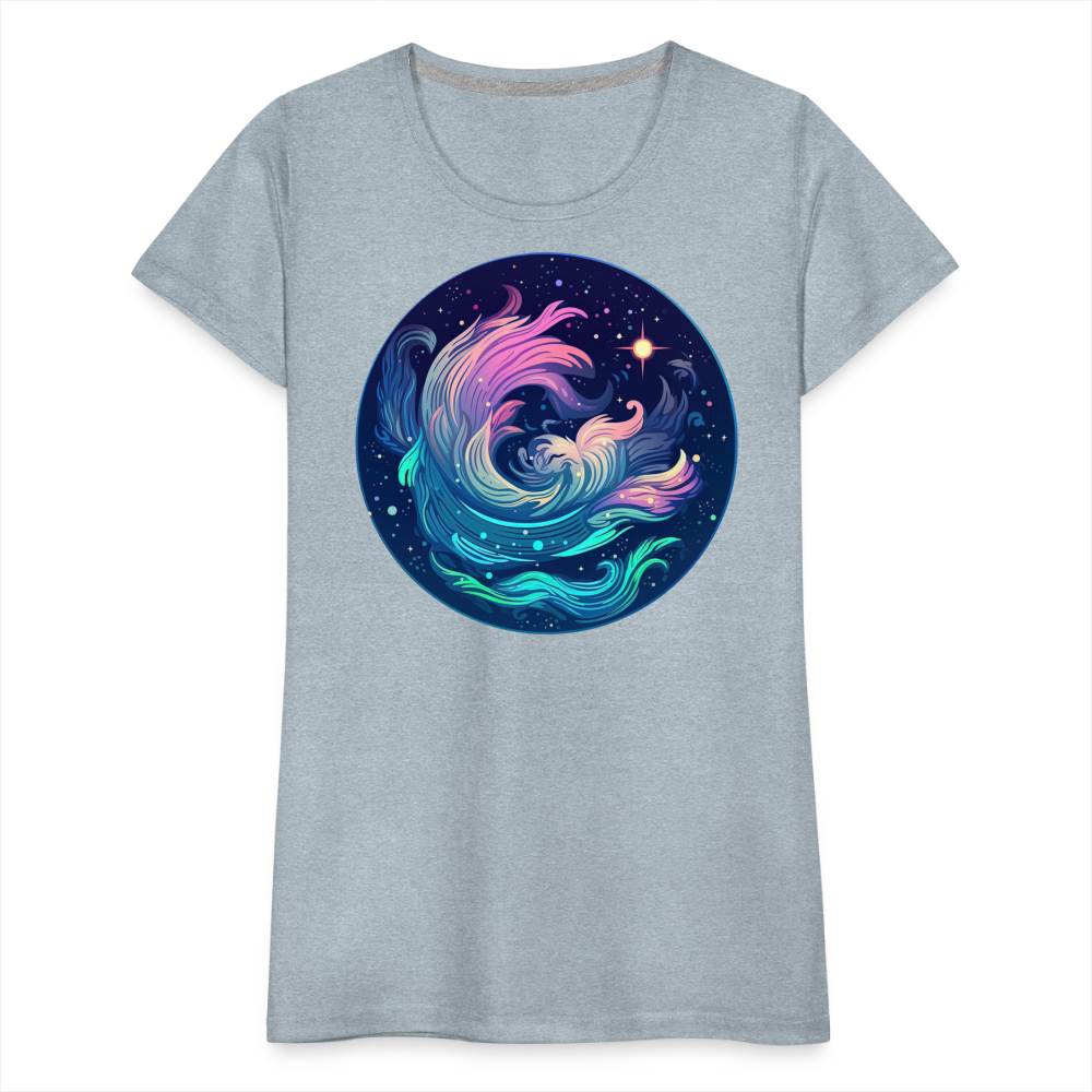 Women’s Magic Aquarius Premium T-Shirt - heather ice blue