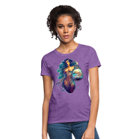 Thumbnail for Women's Mythical Aquarius T-Shirt - purple heather