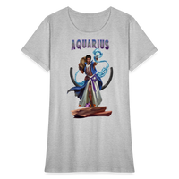 Thumbnail for Women's Astral Aquarius T-Shirt - heather gray